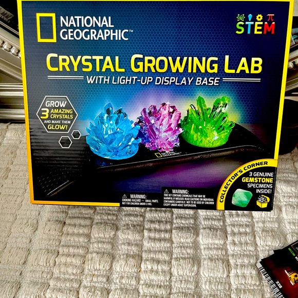 National Geographic Crystal Growing Lab brand new never used - Picture 1 of 6